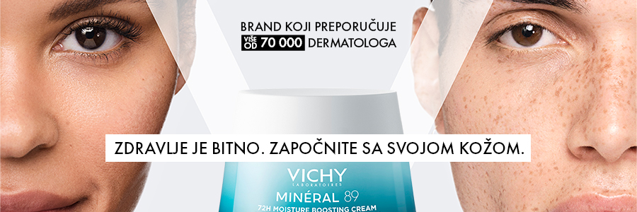 Vichy Minéral 89 Krema za intenzivnu hidraciju tijekom 72 sata